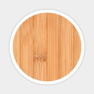 Cool light brown bamboo wood print Magnet